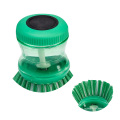 9,5 * 7 * 7 rose bon prix plastique brosse à vaisselle gommage pot